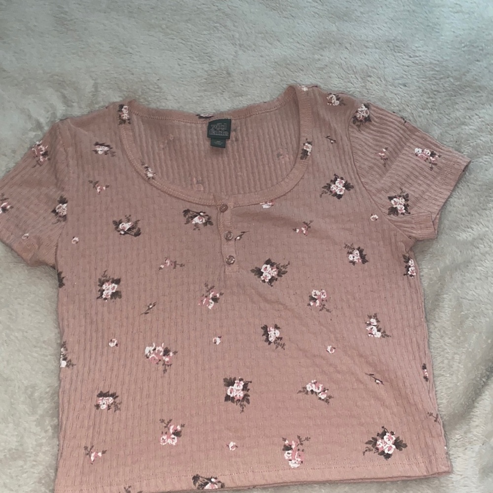 Floral Crop top